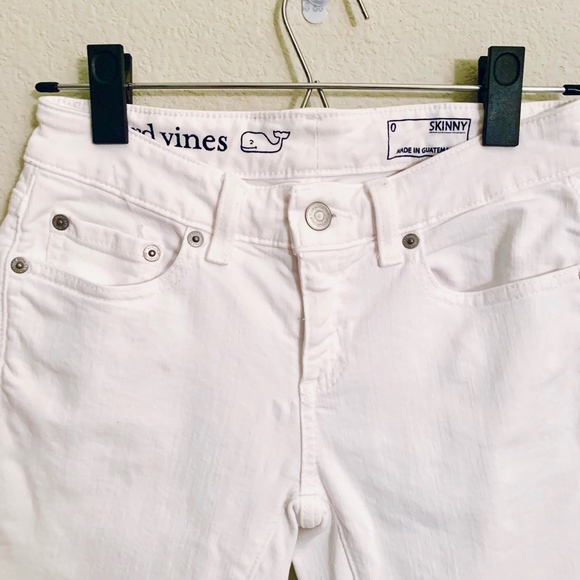 (‼️SOLD‼️) Vineyard Vines White Size 0 Jeans - Picture 4 of 7